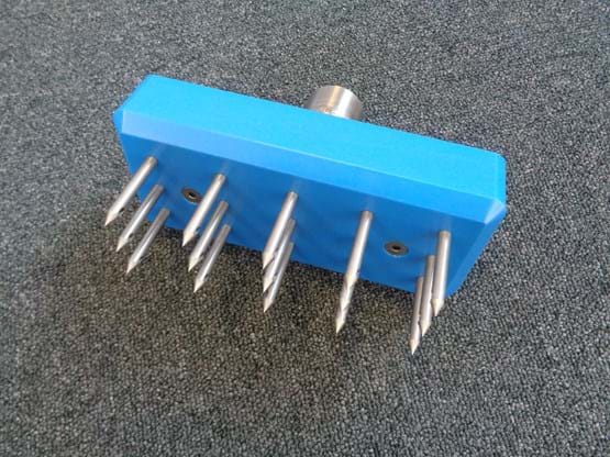 5 x 3 injection head for finger rolls