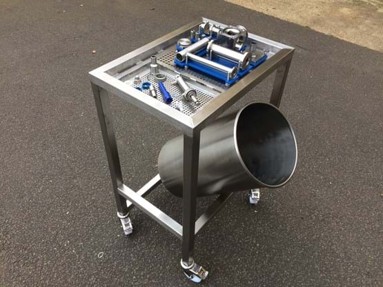 Mini-Fill MKIII cleaning table